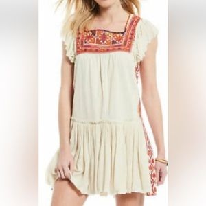 Free People dress day glow mini dress